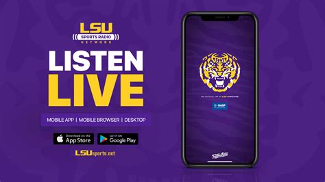 lsu radio network|lsu radio broadcast for free.